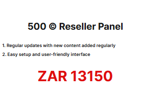 500 © Reseller Panel